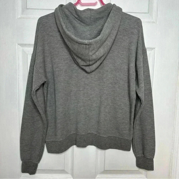 Marled  Reunited Hoodie Love Grey/White/Pink/Red Size Medium - Picture 11 of 16